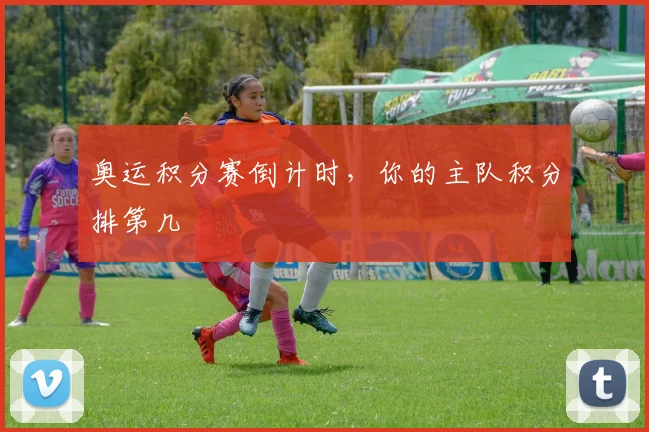 奥运积分赛倒计时，你的主队积分排第几
